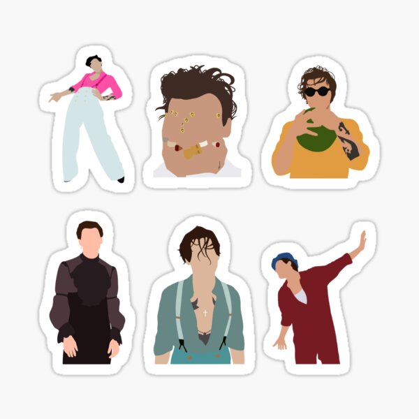 paquete de pegatinas harry styles Pegatina