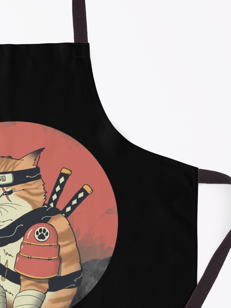 Alternate view of Shinobi Cat Apron