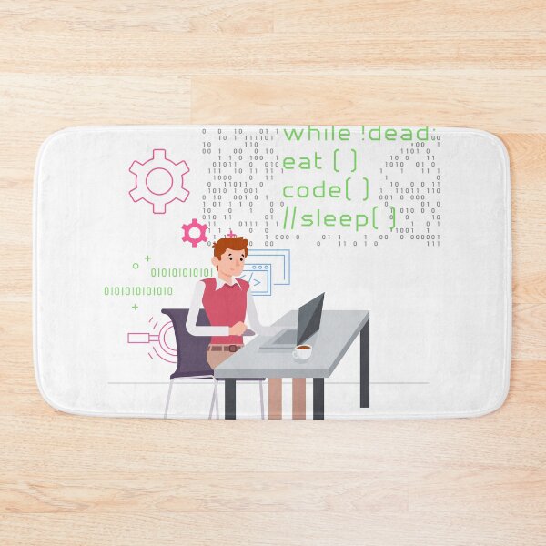 Item preview, Eat Sleep Code Computer Science Programming design design designed and sold by Lisbob.