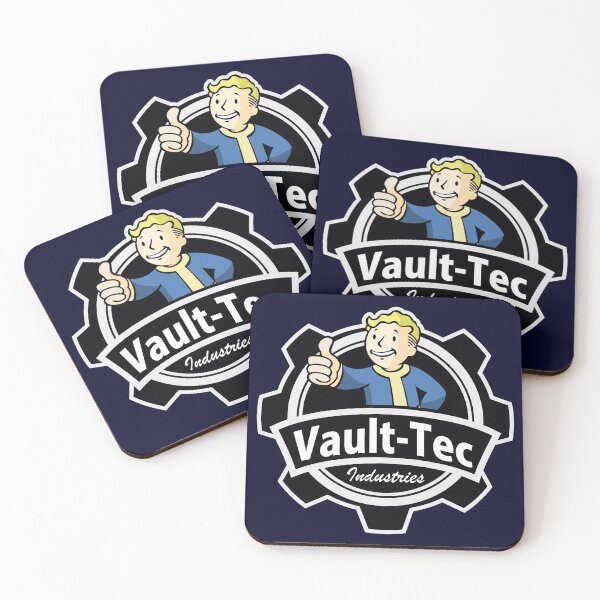 VAULT TEC Coasters (Set of 4)
