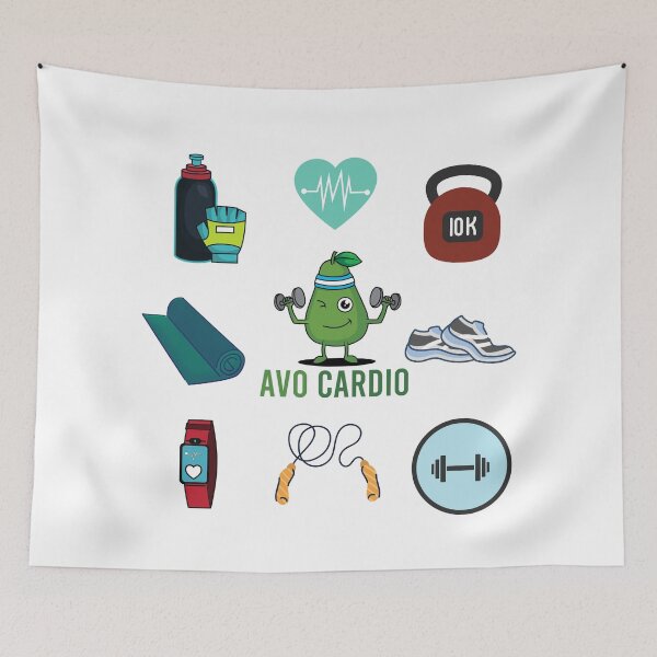 Item preview, Avo cardio workout  designed and sold by Amalzaki.