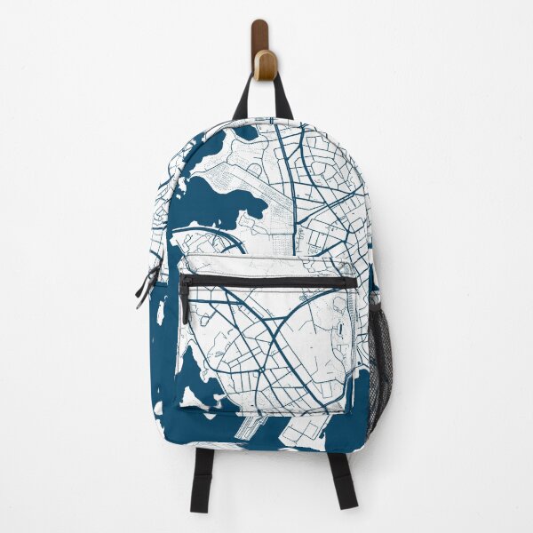 Item preview, Kopie von Kopie von Kopie von Kopie von Kopie von Kopie von Kopie von Kopie von Lisbon map city map poster - modern gift with city map in dark blue designed and sold by 44spaces.