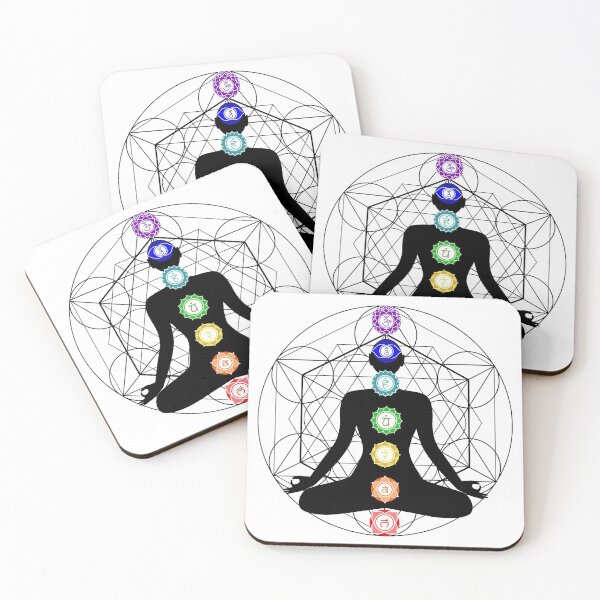 Item preview, Sacred Geometry with the 7 chakras designed and sold by Ubonphan K..