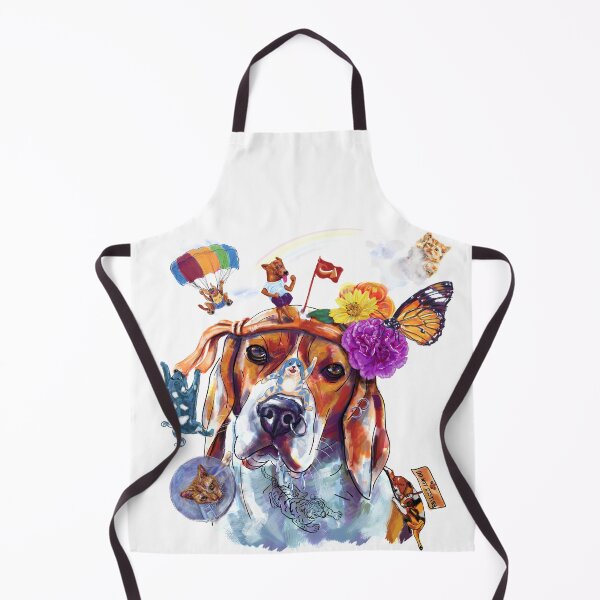 Item preview, Digital painting of beagle dog head. designed and sold by hadkhanong.