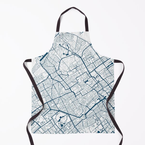 Item preview, Kopie von Kopie von Kopie von Kopie von Kopie von Lisbon map city map poster - modern gift with city map in dark blue designed and sold by 44spaces.