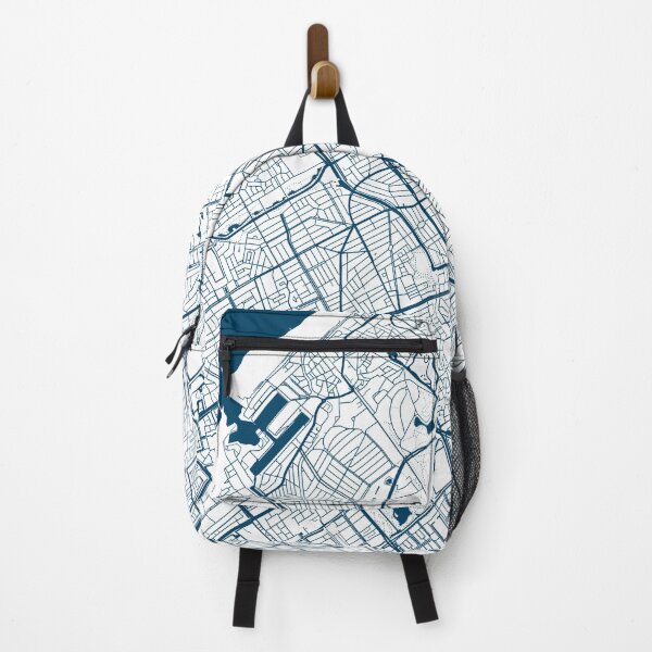 Item preview, Kopie von Kopie von Kopie von Kopie von Kopie von Lisbon map city map poster - modern gift with city map in dark blue designed and sold by 44spaces.