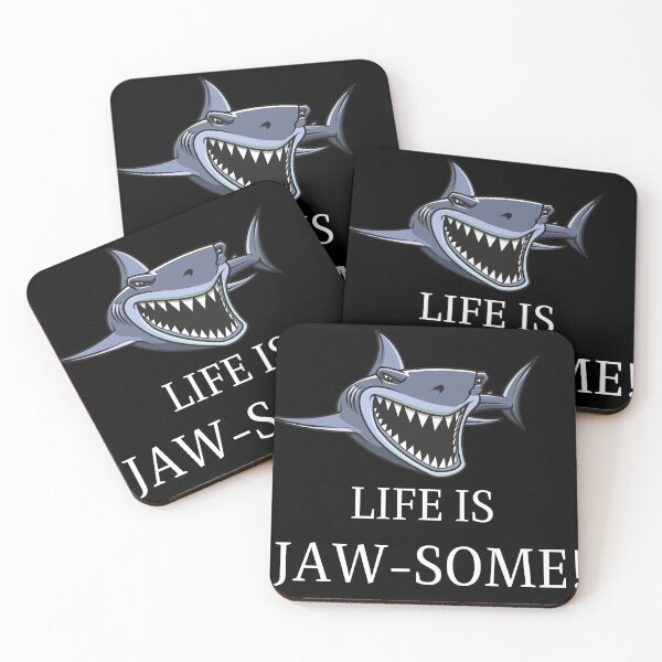 Item preview, life is jaw-some designed and sold by Zaibo.