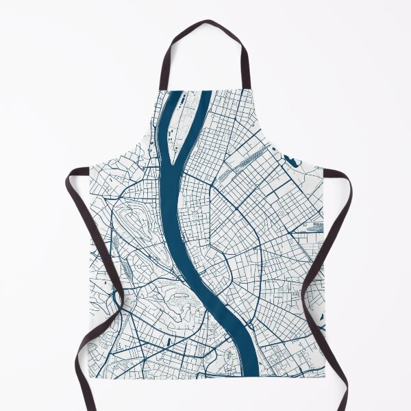 Item preview, Kopie von Kopie von Kopie von Lisbon map city map poster - modern gift with city map in dark blue designed and sold by 44spaces.