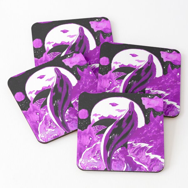 Item preview, Dolphin Dance - Purple Palette designed and sold by Niina  Niskanen.