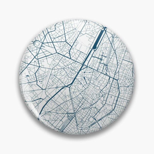 Item preview, Kopie von Kopie von Lisbon map city map poster - modern gift with city map in dark blue designed and sold by 44spaces.