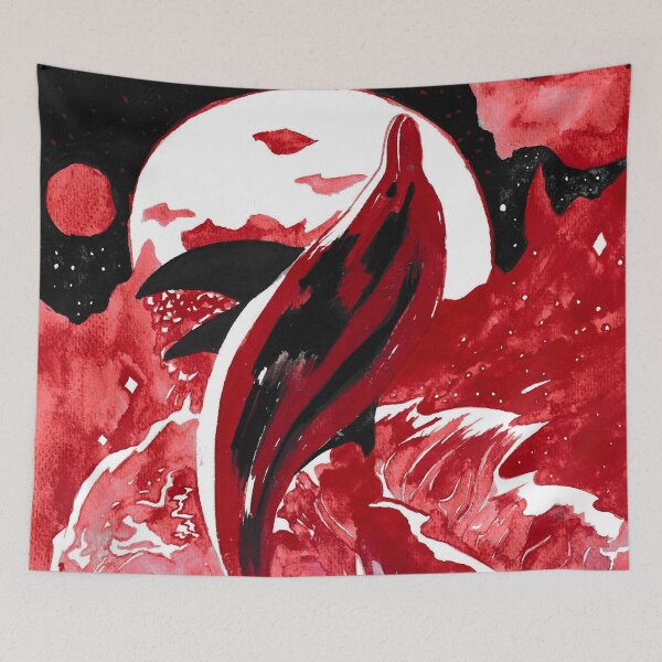 Item preview,  Dolphin Dance - Scarlett Palette designed and sold by Niina  Niskanen.