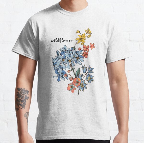 Botanical Shirt Wildflower Tshirt Flower Shirt Nature Lover Shirt Floral Shirt Flower Tee Flower Tee Wildflower Tee