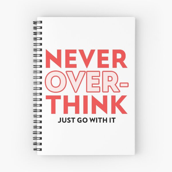 Item preview, Never Over Think designed and sold by jaslee125.