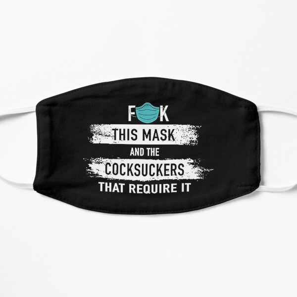 lustige Maske Flache Maske