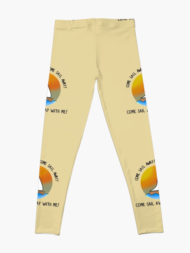 Alternate view of Come Sail Away - Styx Design Leggings