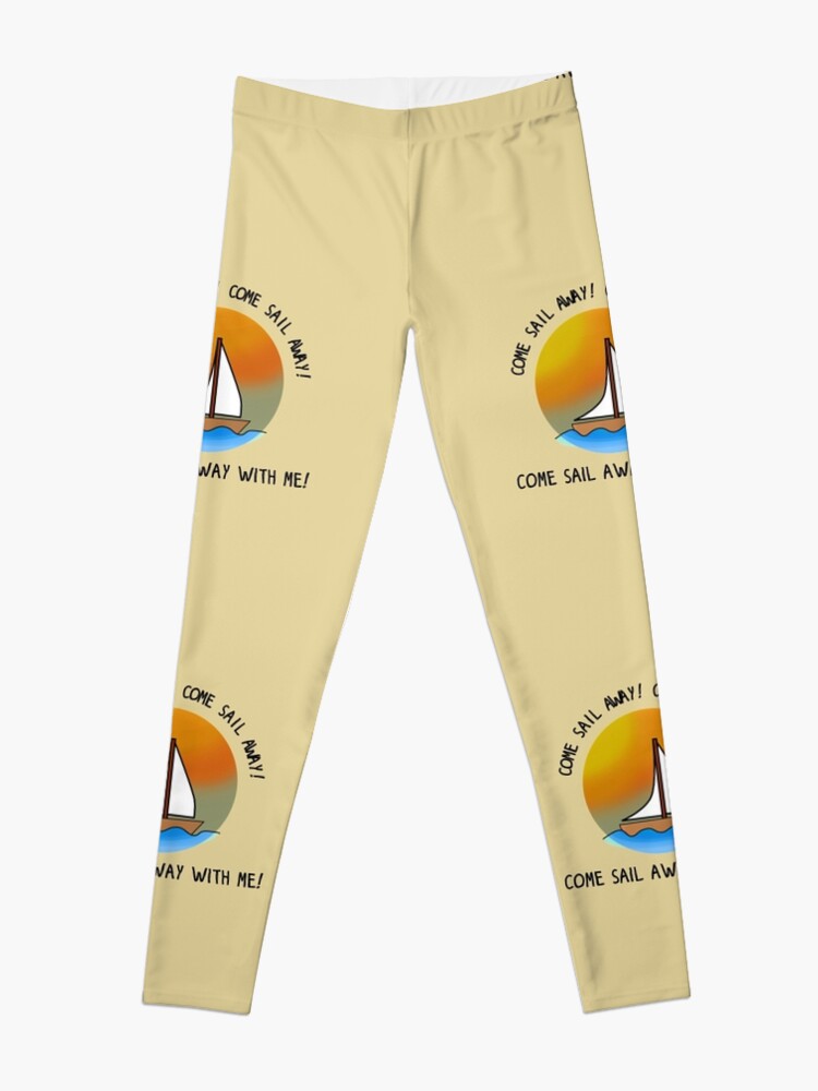 Alternate view of Come Sail Away - Styx Design Leggings