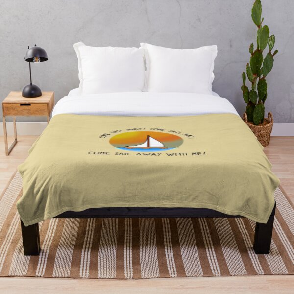 Come Sail Away - Styx Design Throw Blanket