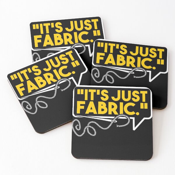 Item preview, Only A fool says it is just fabric designed and sold by Grinover.