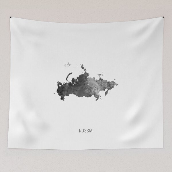 Item preview, Russia Watercolor Map designed and sold by ArtPrints.