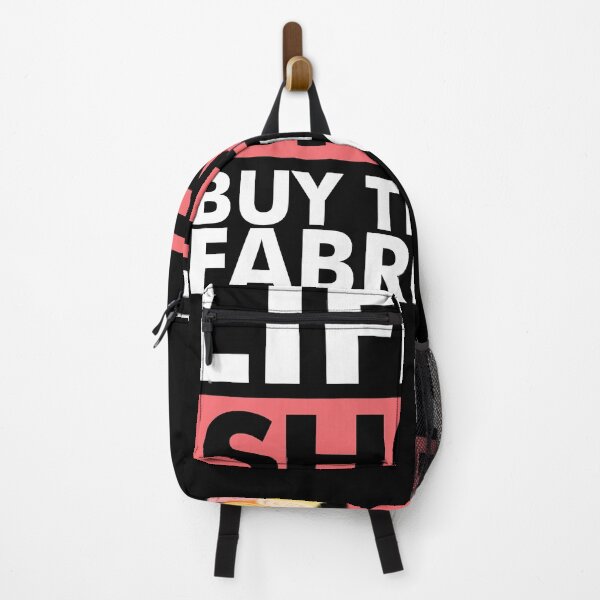 Item preview, Life is short buy the Fabric designed and sold by Grinover.