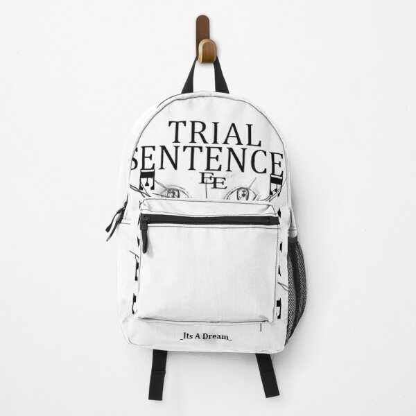 Backpack in a sentence best sale