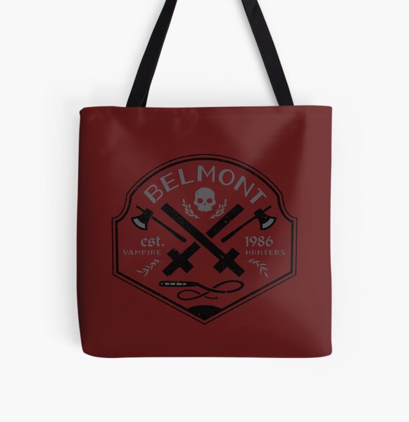 Belmont Vampire Hunters // Castlevania All Over Print Tote Bag