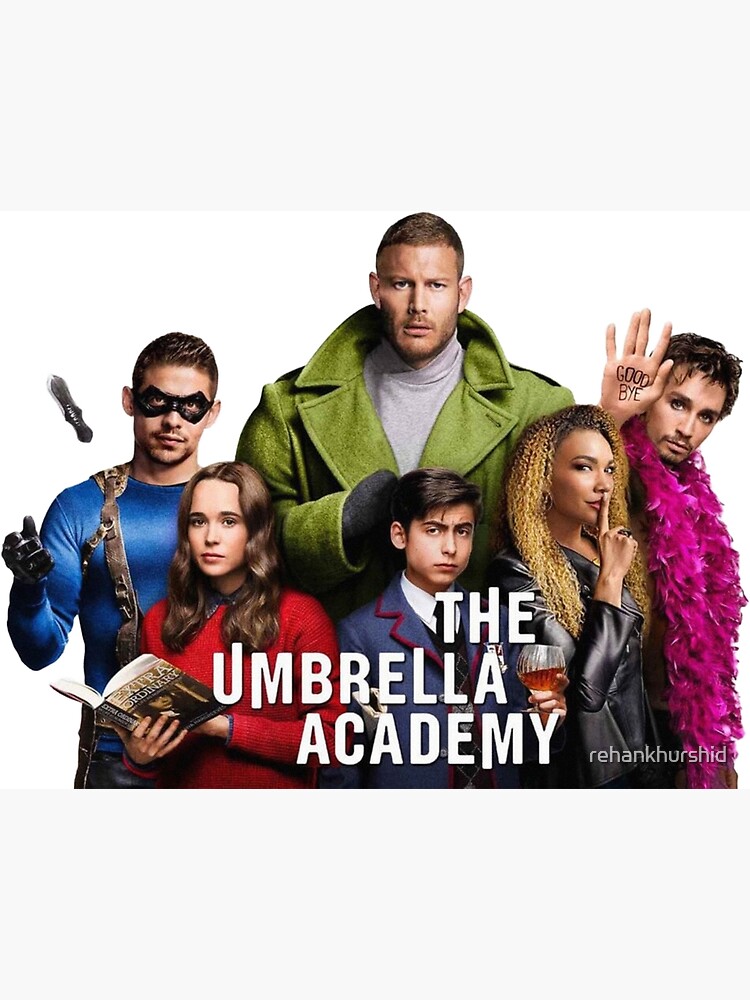 The Umbrella Academy Poster By Rehankhurshid Redbubble 