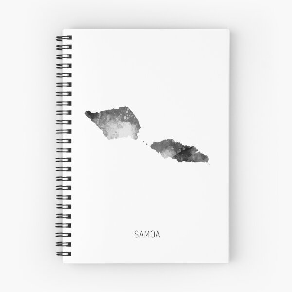Item preview, Samoa Watercolor Map designed and sold by ArtPrints.