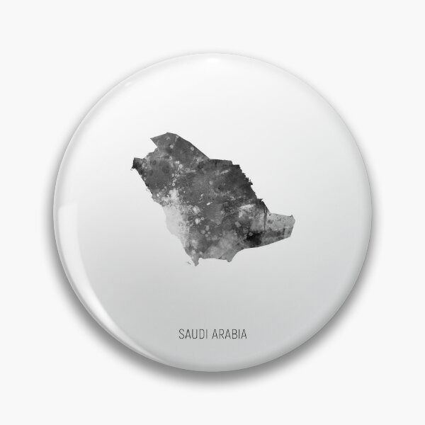 Item preview, Saudi Arabia Watercolor Map designed and sold by ArtPrints.