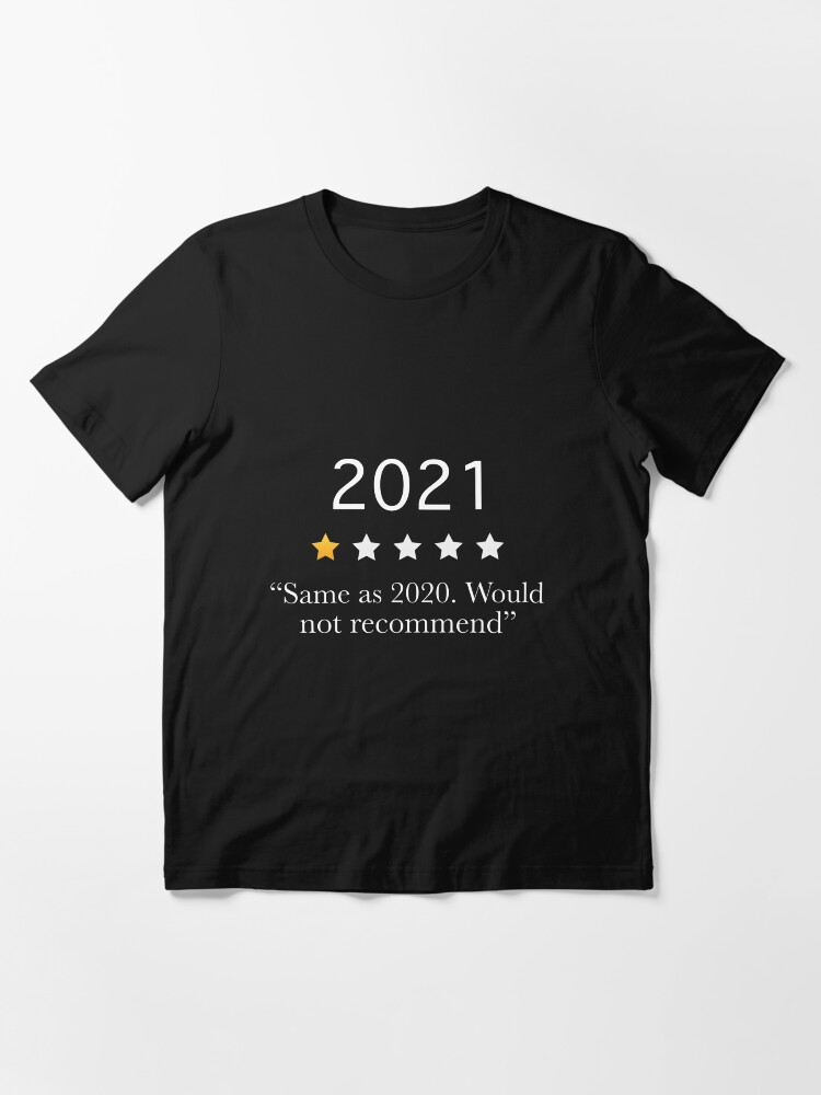 2021 1 star t shirt