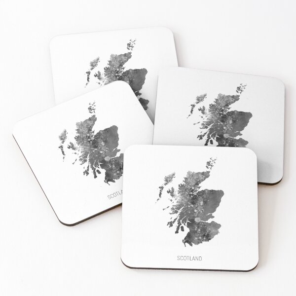 Item preview, Scotland Watercolor Map designed and sold by ArtPrints.