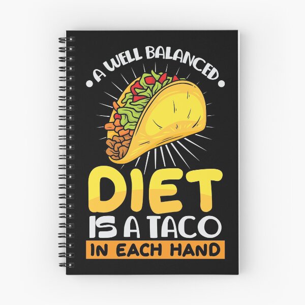 Item preview, Una dieta equilibrada Un taco en cada mano designed and sold by Grinover.