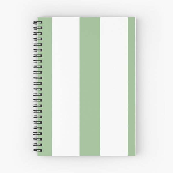 Item preview, Rayas gruesas verdes y blancas designed and sold by Poetic Patterns Studio.