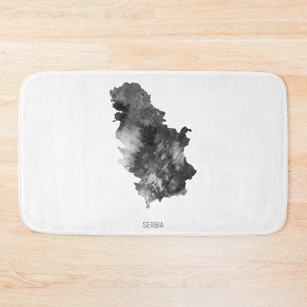 Artikelvorschau, Serbia Watercolor Map entworfen und verkauft von ArtPrints.