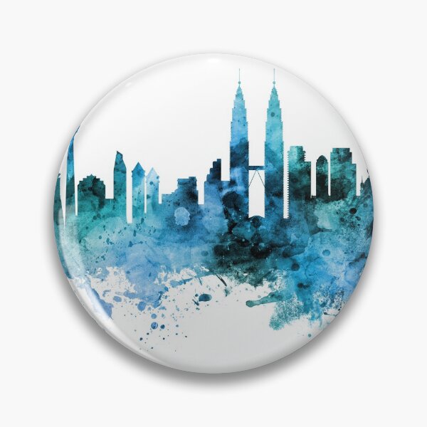 Item preview, Kuala Lumpur Malaysia Skyline designed and sold by ArtPrints.