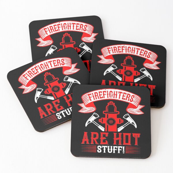 Item preview, Firefighters Are Hot Stuff! designed and sold by GoodVibeDesign.