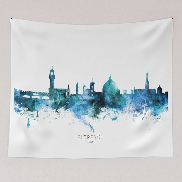 Aperçu de l'œuvre Florence Italy Skyline créée et vendue par ArtPrints.