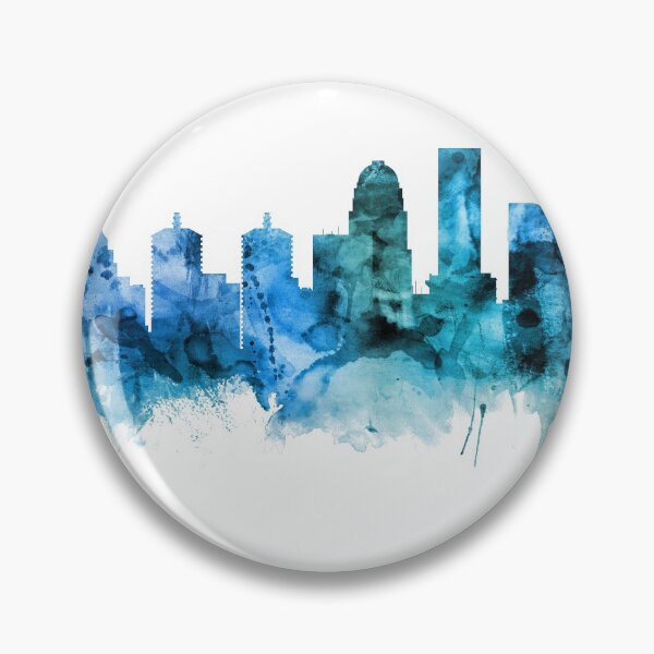 Item preview, Louisville Kentucky City Skyline designed and sold by ArtPrints.