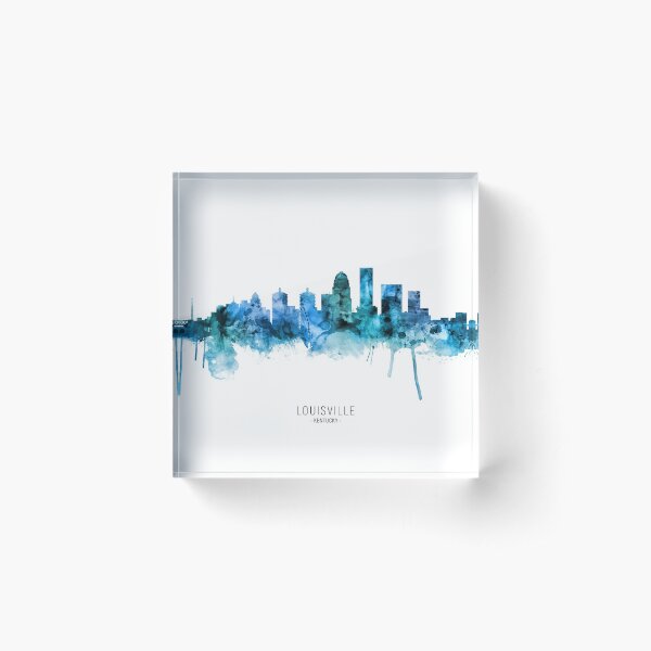 Item preview, Louisville Kentucky City Skyline designed and sold by ArtPrints.