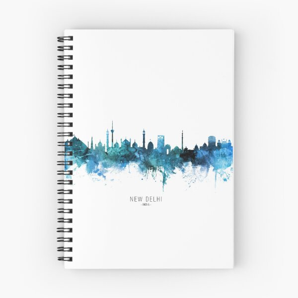 Artikelvorschau, New Delhi India Skyline entworfen und verkauft von ArtPrints.