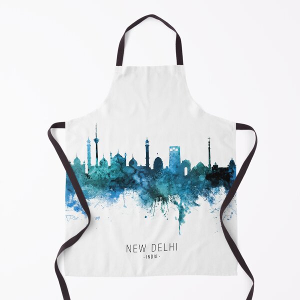 Item preview, New Delhi India Skyline designed and sold by ArtPrints.