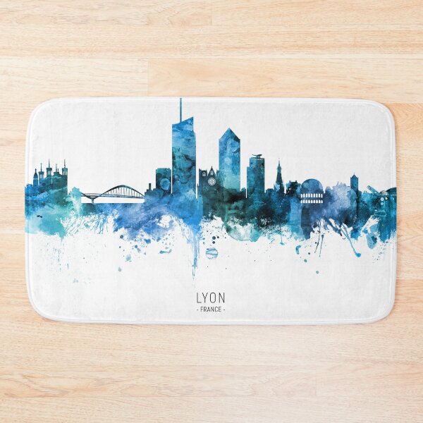 Item preview, Lyon France Skyline designed and sold by ArtPrints.