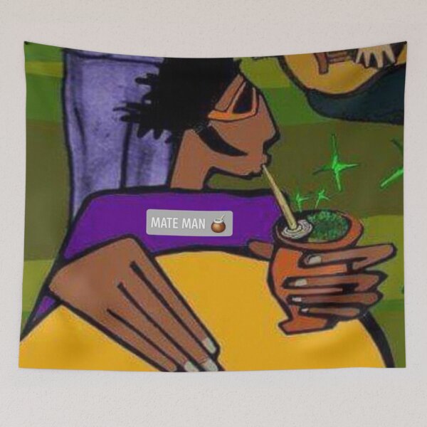 Item preview, Yerba Mate El Man Drink  Argentina Tea Cool Mood Bombilla Boludo designed and sold by DaniVi.
