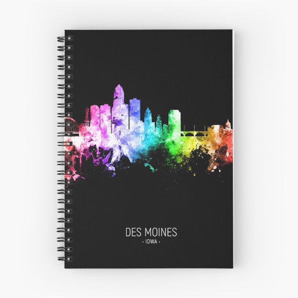 Item preview, Des Moines Iowa Skyline designed and sold by ArtPrints.