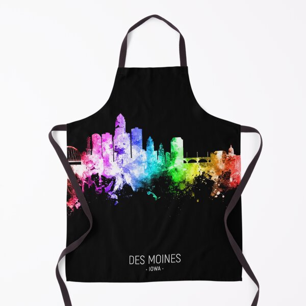 Item preview, Des Moines Iowa Skyline designed and sold by ArtPrints.