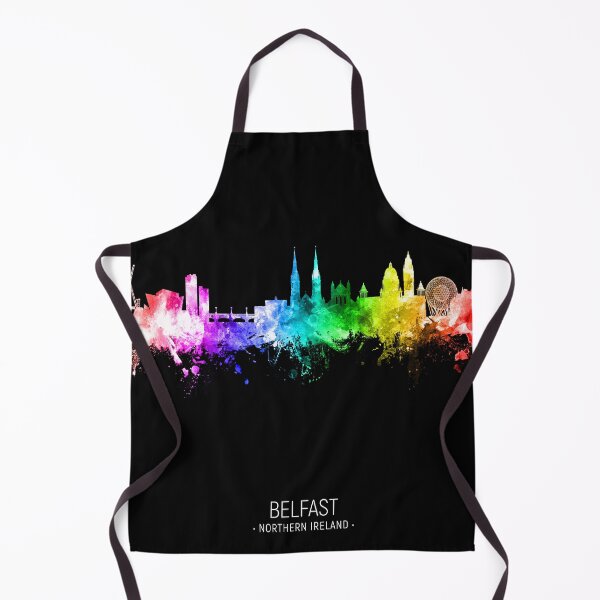 Item preview, Belfast Northern Ireland Skyline designed and sold by ArtPrints.