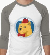 Wow Such Timelord! Men's Baseball ¾ T-Shirt