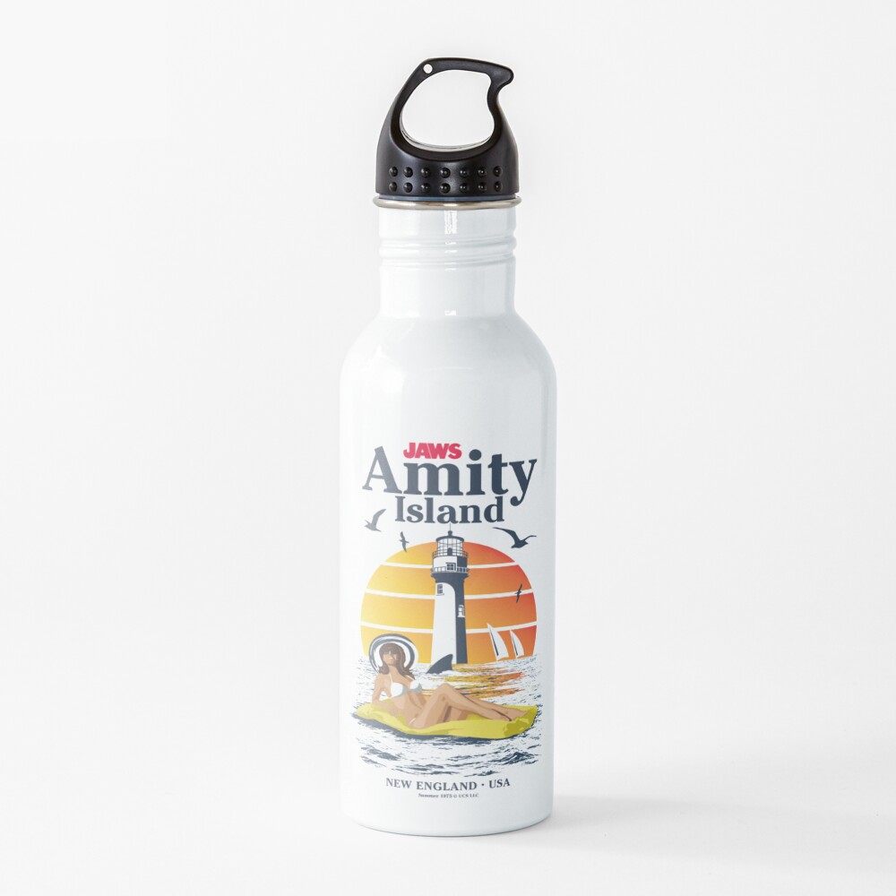 Jaws - Amity Island USA Navy Summer Variant (Universal © UCS LLC) Water Bottle
