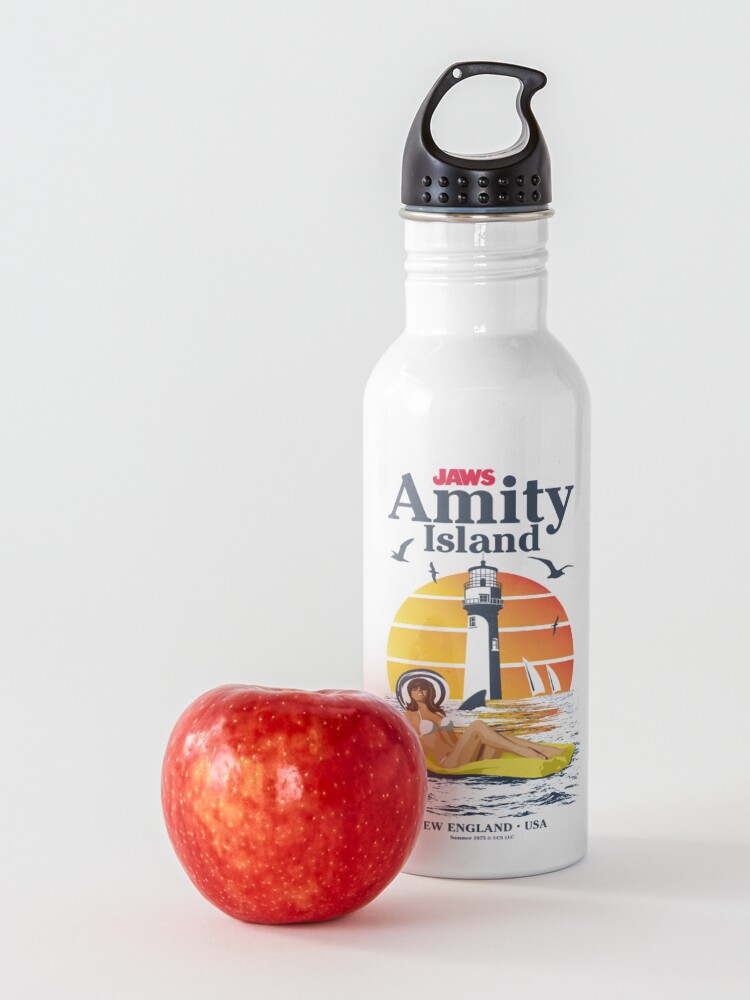 Alternate view of Jaws - Amity Island USA Navy Summer Variant (Universal © UCS LLC) Water Bottle