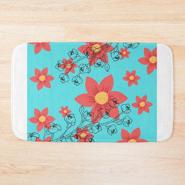 Item preview, flowers pattern design designed and sold by Farage Art.